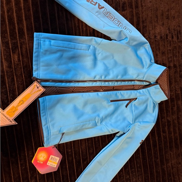 Under Armour Other - Under Armour Blue infrared Jacket youth medium new